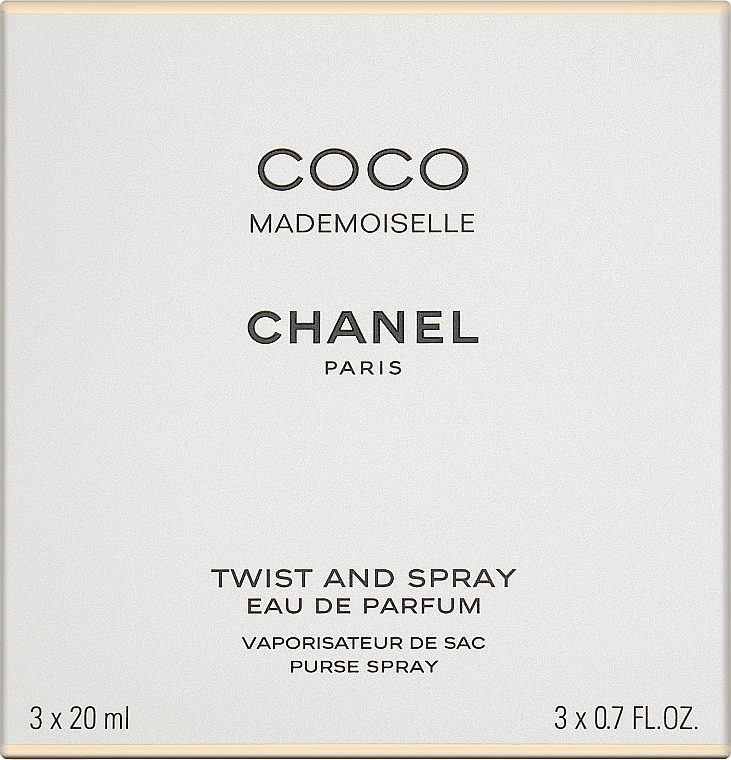 Chanel Coco Mademoiselle - Eau de Parfum (2x20ml Refill + 1x20ml Parfümzerstäuber) — Bild N1