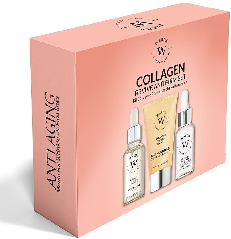 Set - Warda Collagen Revive & Firm Set (serum/30ml + cr/50ml + eye/serum/15ml) — Bild N3