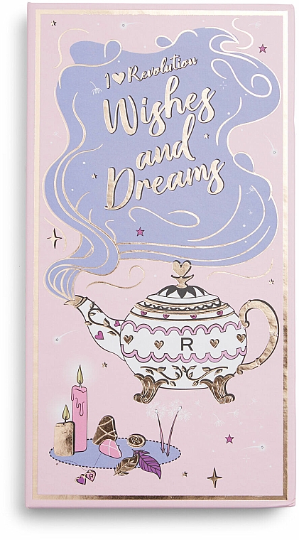 Lidschattenpalette - I Heart Revolution Book of Spells Wishes and Dreams Eyeshadow Palette — Bild N2