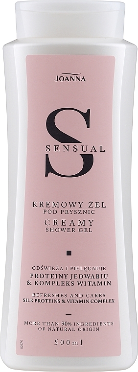 Creme-Duschgel mit Seidenprotein - Joanna Sensual Shower Gel — Bild N1