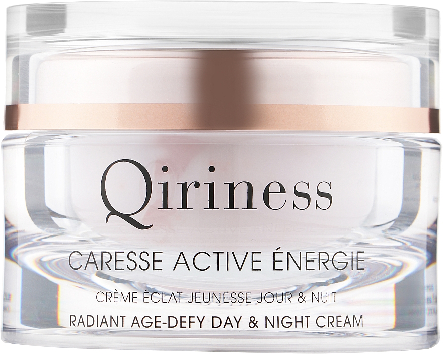 Glättende Gesichtscreme Energie und Ausstrahlung - Qiriness Caresse Active Enegie Radiant Age-Defy Day&Night Cream — Bild N1