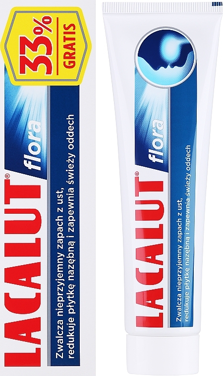 Zahnpasta gegen Mundgeruch - Lacalut Flora Toothpaste — Bild N4