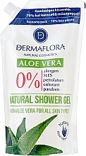 Düfte, Parfümerie und Kosmetik Duschgel - Dermaflora Shower Gel With Aloe Vera Refill (Doypack) 
