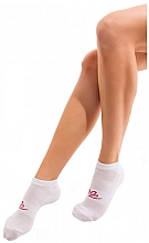 Düfte, Parfümerie und Kosmetik Einfarbige Socken 265 weiß - Intuicia