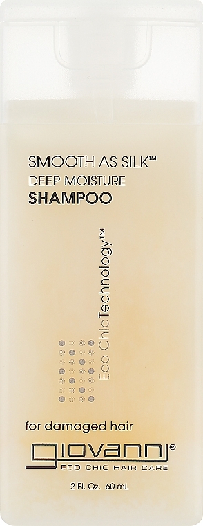 Nährendes Shampoo für trockenes und geschädigtes Haar - Giovanni Smooth as Silk Deep Moisture Shampoo — Foto N1