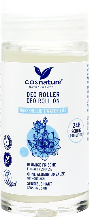 Deo Roll-on mit Seerose - Cosnature Deo Roll On Water Lily — Bild N1