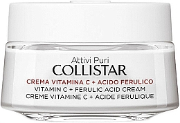 Düfte, Parfümerie und Kosmetik Gesichtscreme mit Vitamin C und Ferulasäure - Collistar Attivi Puri Vitamin C + Ferulic Acid Cream