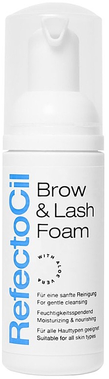 Reinigungsschaum für Augenbrauen und Wimpern - RefectoCil Brow And Lash Foam — Bild N1