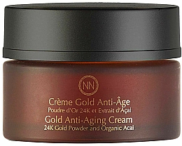 Düfte, Parfümerie und Kosmetik Anti-Aging Gesichtscreme mit 24K Goldpuder - Innossence Innor Gold Anti-Aging Cream