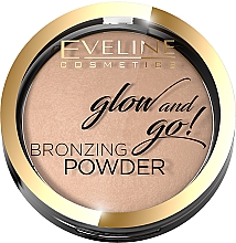 Düfte, Parfümerie und Kosmetik Bronzing-Puder - Eveline Cosmetics Glow & Go Bronzing Powder