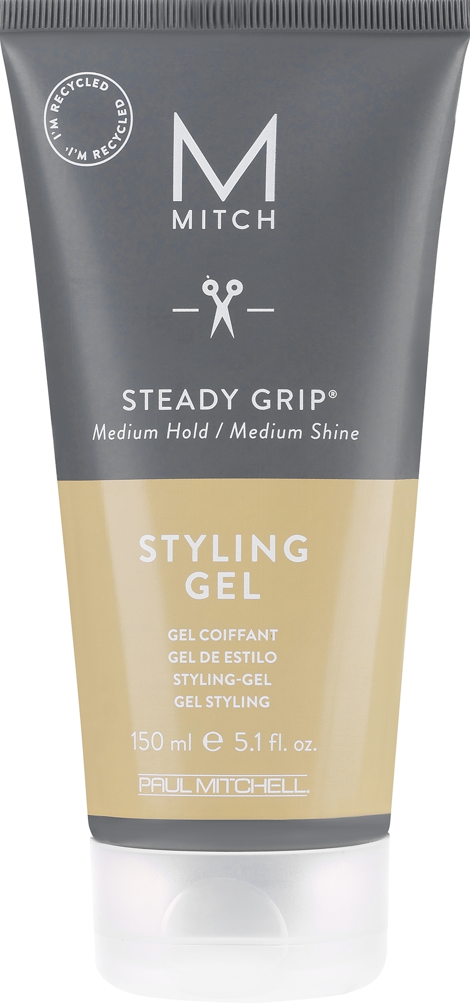 Haargel Extra starker Halt - Paul Mitchell Mitch Steady Grip Gel — Bild 150 ml