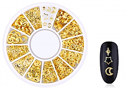 Düfte, Parfümerie und Kosmetik Nageldekoration Gold-3 - Deni Carte