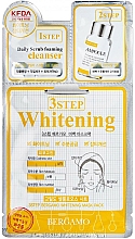 Düfte, Parfümerie und Kosmetik Aufhellende 3-Schritt-Gesichtsmaske - Bergamo 3-Step Whitening Mask Pack