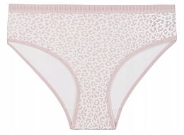 Damen Mini-Bikini-Slip mit Leopardenmuster, hellbeige - Moraj — Bild N3