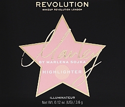 Highlighter - Makeup Revolution By Marlena Sojka Marley Highlighter — Bild N1