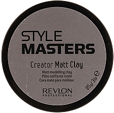 Mattierende Tonerde für das Haar Starker Halt - Revlon Professional Style Masters Creator Matt Clay — Foto N1