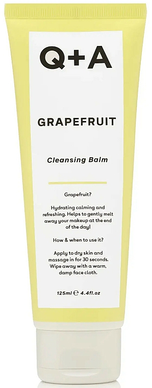 Reinigender Gesichtsbalsam mit Grapefruitöl - Q+A Grapefruit Cleanser — Bild N1