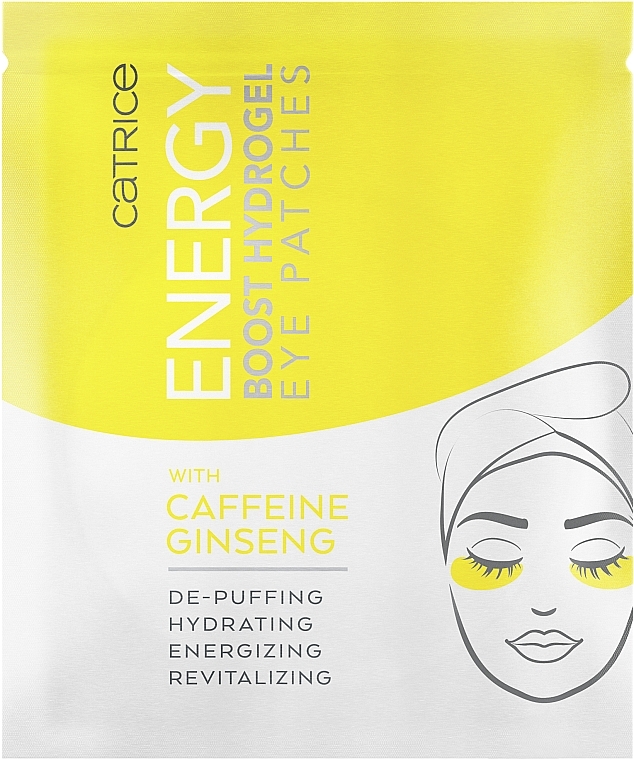 Hydrogel-Augenpatches - Catrice Energy Boost Hydrogel Eye Patches — Bild N1