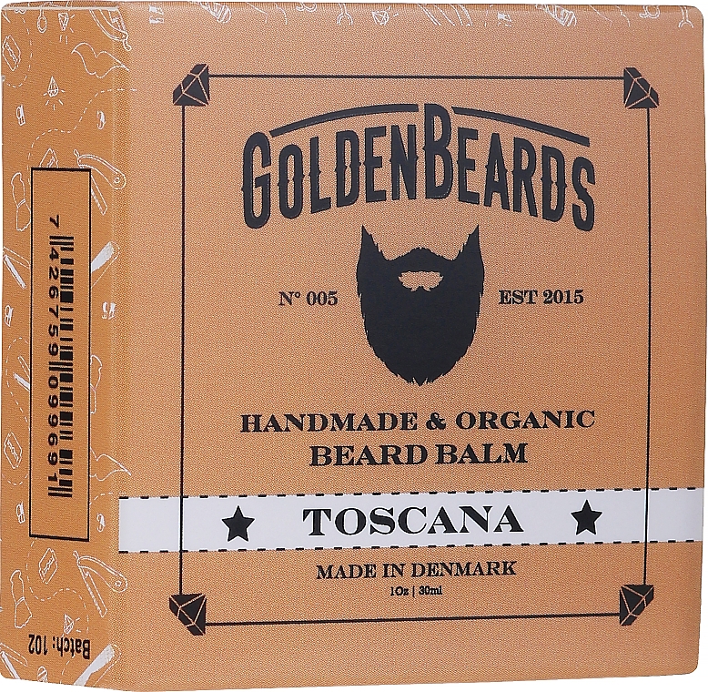 Bartbalsam Toscana - Golden Beards Beard Balm — Bild N1