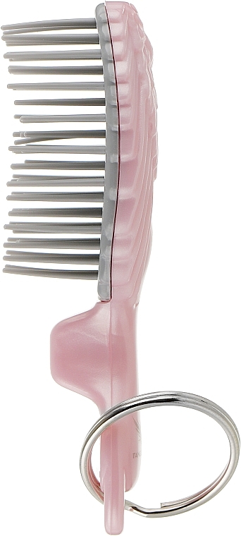 Haarbürsten-Schlüsselanhänger für Kinder hellrosa - Tangle Angel Baby Brush Pink — Bild N2