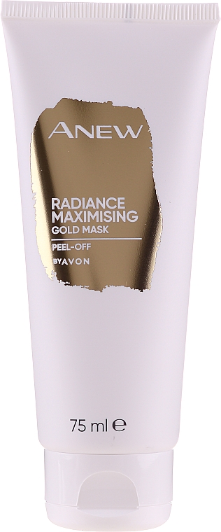 Peel-Off Gesichtsmaske mit Goldpigmenten und luxuriösem Duft für glatte und strahlende Haut - Avon Anew Radiance Maximizing Peel-Off Gold Mask — Bild N1
