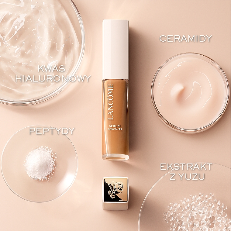 Aufhellendes und feuchtigkeitsspendendes Concealer-Serum für das Gesicht  - Lancome Teint Idole Ultra Wear Care&Glow — Bild N4