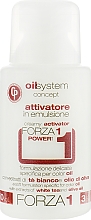 Düfte, Parfümerie und Kosmetik Creme-Aktivator für das Haar - Punti di Vista Oil System Concept Color Oil Oxi Emulsion Forza1 10Vol