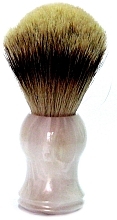 Düfte, Parfümerie und Kosmetik Rasierpinsel aus Dachshaar Perlmutt - Golddachs Silver Tip Badger Plastic Mother Of Pearl