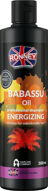 Belebendes Shampoo mit Babassuöl für gefärbtes und mattes Haar - Ronney Babassu Oil Energizing Shampoo — Bild N1