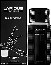 Ted Lapidus Pour Homme Black Extreme - Eau de Toilette — Bild N2