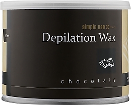 Warmwachs zur Enthaarung Schokolade - Simple Use Beauty Depilation Wax — Bild N2