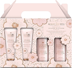 Set, 4 Produkte - Grace Cole The Luxury Bathing Creme Brulee, Orange Blossom & Vanilla Top To Toe Essentials Set — Bild N1