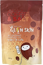 Düfte, Parfümerie und Kosmetik Kaffeepeeling mit Körperölen - Queen Skin Coffe & Salt Body Scrub