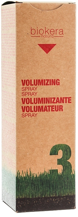 Haarspray für mehr Volumen - Salerm Biokera Voluminizing Spray — Bild N3