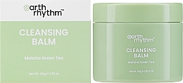 Düfte, Parfümerie und Kosmetik Reinigungsbalsam mit grünem Tee - Earth Rhythm Matcha Green Tea Cleansing Balm