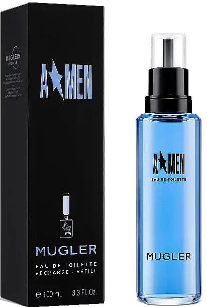 Mugler A Men Rubber Recharge Refill Bottle - Eau de Toilette (Nachfüllpackung) — Bild N1