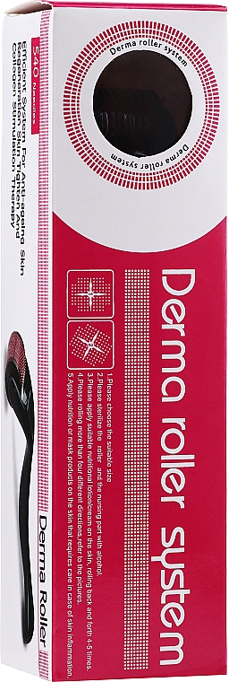 Mezoroller mit 540 Titannadeln 0,2 mm - Deni Carte Derma Roller System — Bild N2