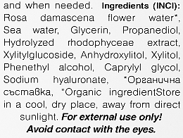 Erfrischendes Gesichtsspray mit Rosenwasser und Hyaluronsäure - Zoya Goes Rose Water & Hyaluronic Facial Spray — Bild N5