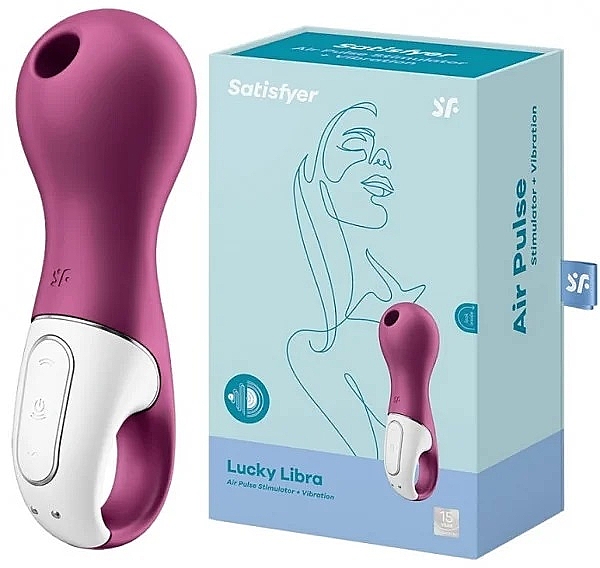Vakuum-Klitoris-Stimulator - Satisfyer Lucky Libra Berry — Bild N3