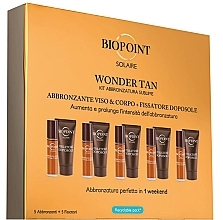 Düfte, Parfümerie und Kosmetik Set 10 St. - Biopoint Solaire Wonder Tan Kit