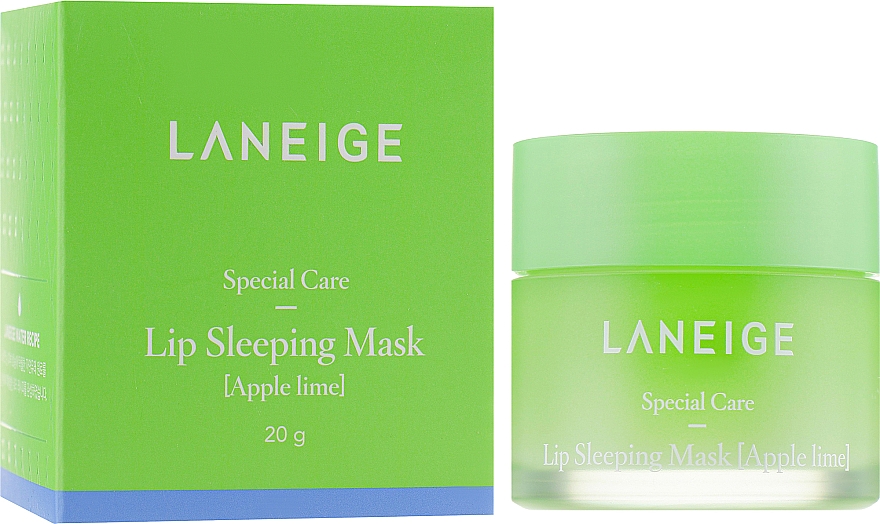 Intensiv regenerierende Lippenmaske mit Apfel- und Limettenaroma - Laneige Lip Sleeping Mask Apple Lime — Bild N3