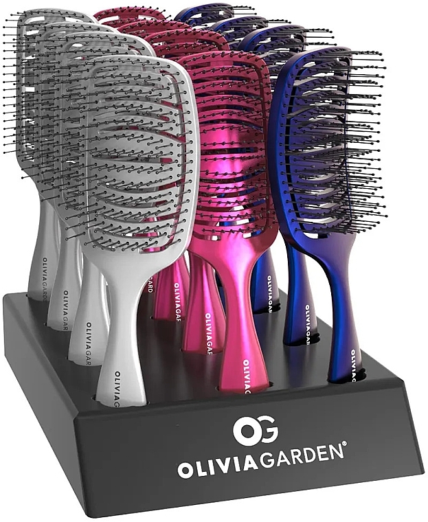 Olivia Garden iDetangle Medium Space Edition (Haarbürste 12 St.) - Set — Bild N1