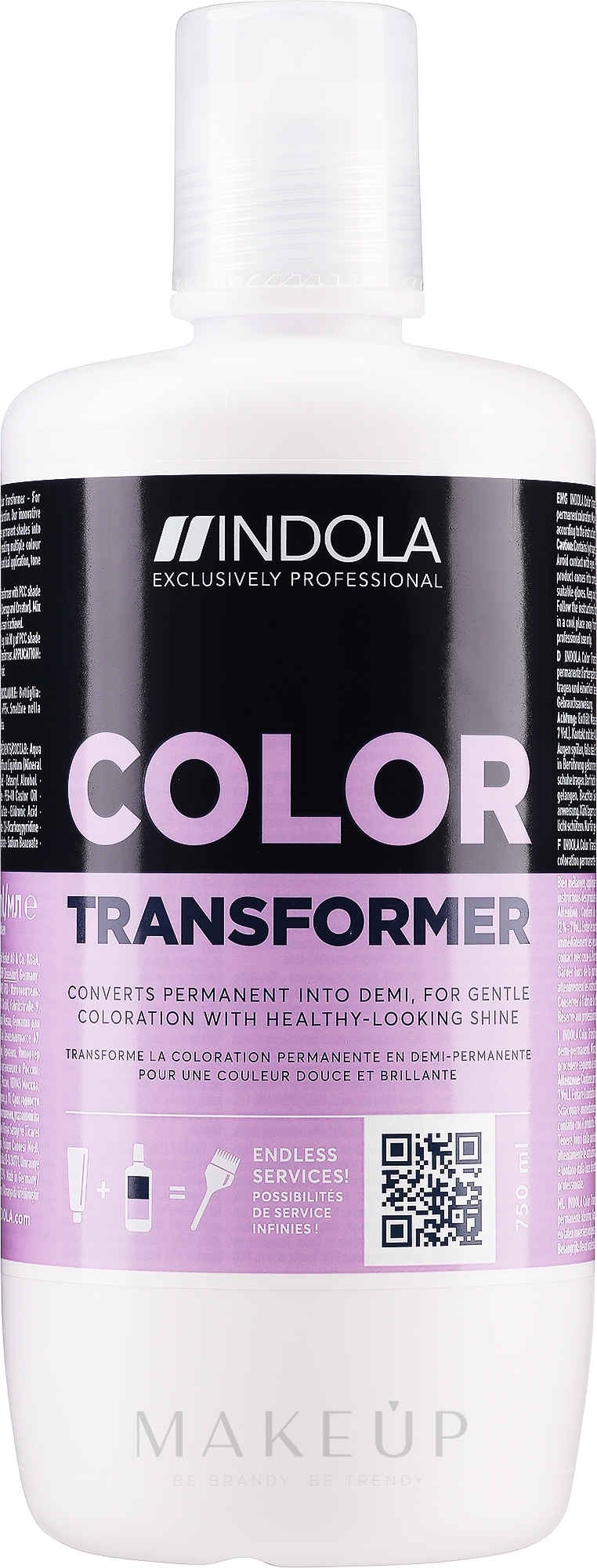 Mittel zum Wechseln der permanenten Farbe - Indola Profession Demi Permanent Color Transformer — Bild 750 ml