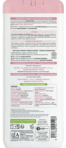 Feuchtigkeitsspendende Duschcreme mit Bio-Mandelmilch - So’Bio Etic Hydrating Organic Almond Milk Shower Cream — Bild N2