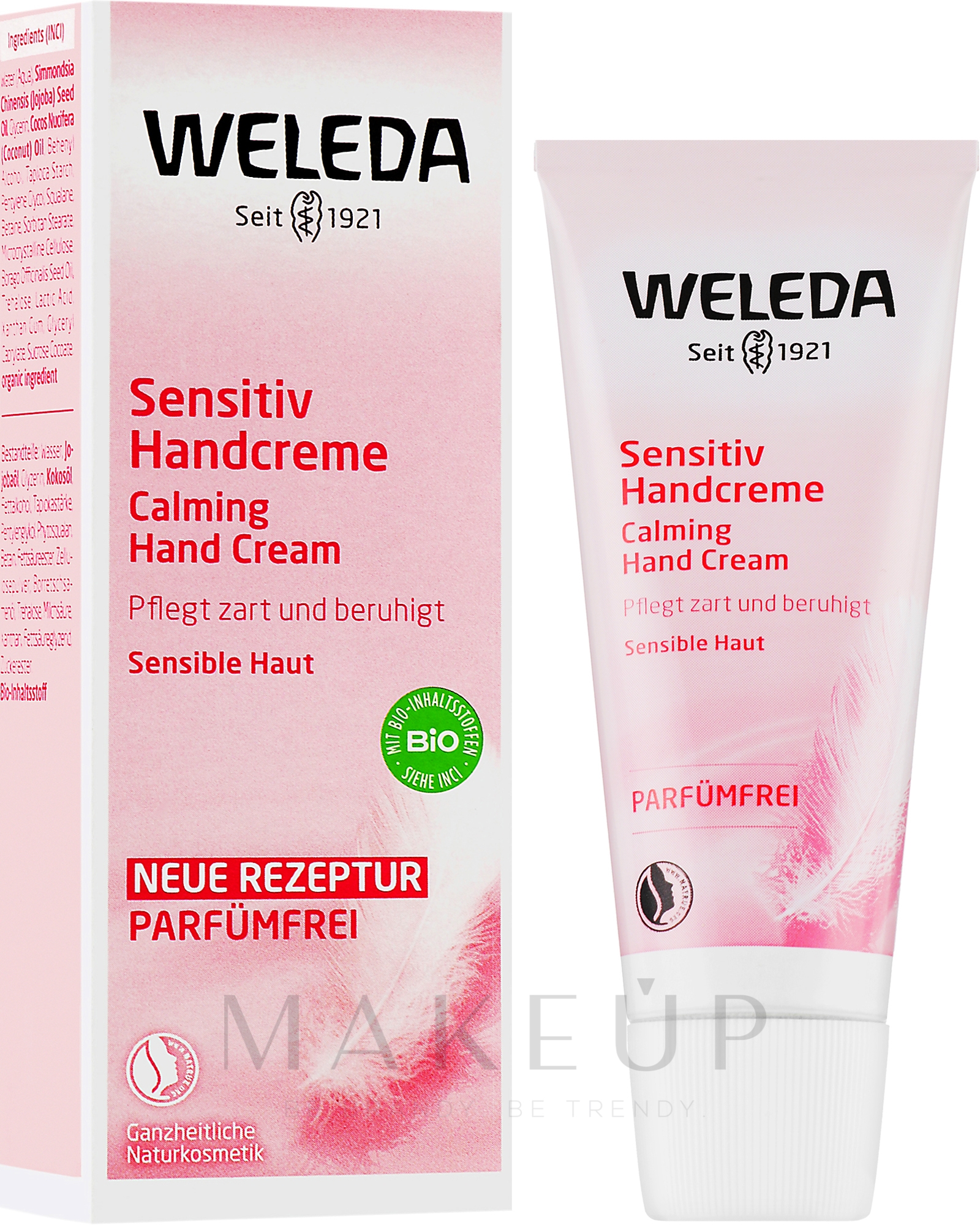 Handcreme für empfindliche Haut - Weleda Calming Sensitiv Handcreme — Bild 50 ml