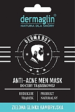 Düfte, Parfümerie und Kosmetik Gesichtsmaske für Männer gegen Akne - Dermaglin Anti-Acne Men Mask