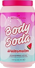 Feuchtigkeitsspendende und pflegende Körperlotion mit Wassermelonenduft - I Heart Revolution Body Soda Watermelon Scented Body Lotion — Bild N1