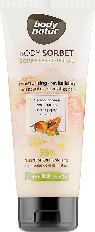 Körpersorbet mit Mango, Papaya und Marula - Body Natur Mango, Papaya and Marula Body Sorbet — Bild N1