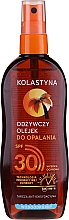 Düfte, Parfümerie und Kosmetik Wasserdichtes Bräunungsöl SPF 30 - Kolastyna
