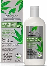 Conditioner Hanföl - Dr. Organic Bioactive Haircare Hemp Oil Rescue Conditioner — Bild N1